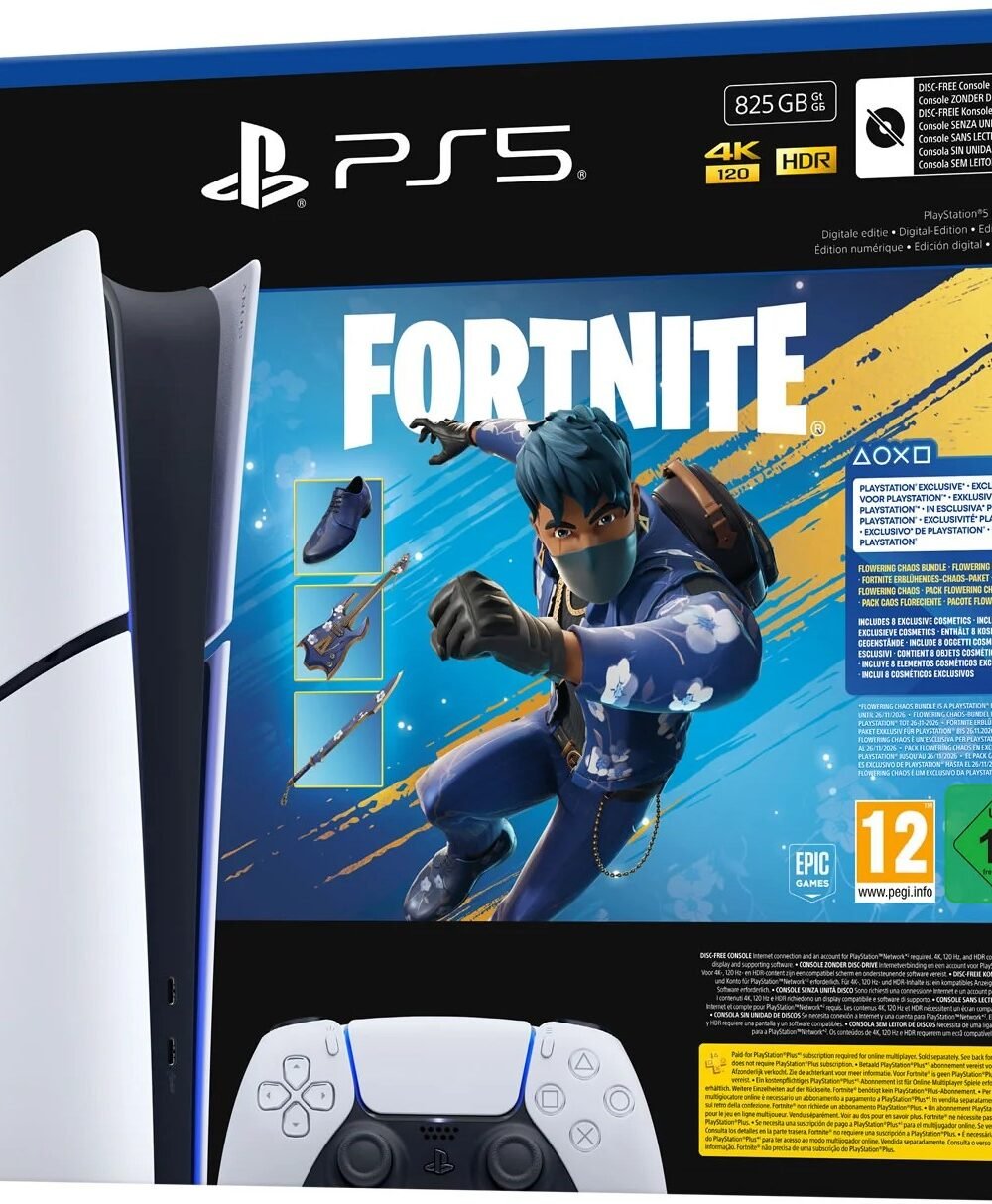 Sony PS5 Digital Fortnite Slim Console
