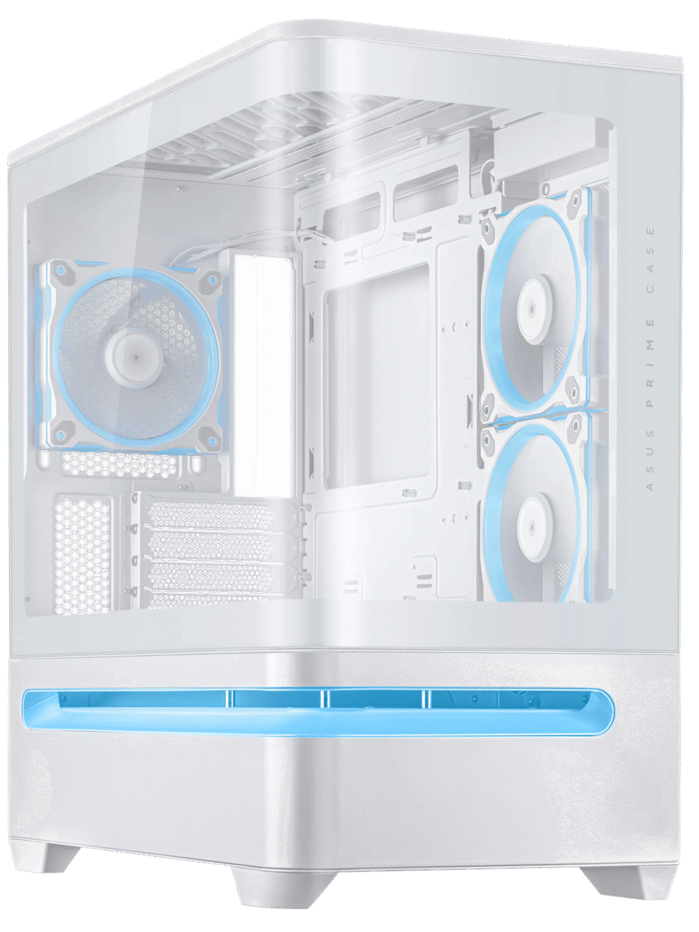 ASUS Prime AP202 ARGB mATX White Chassis