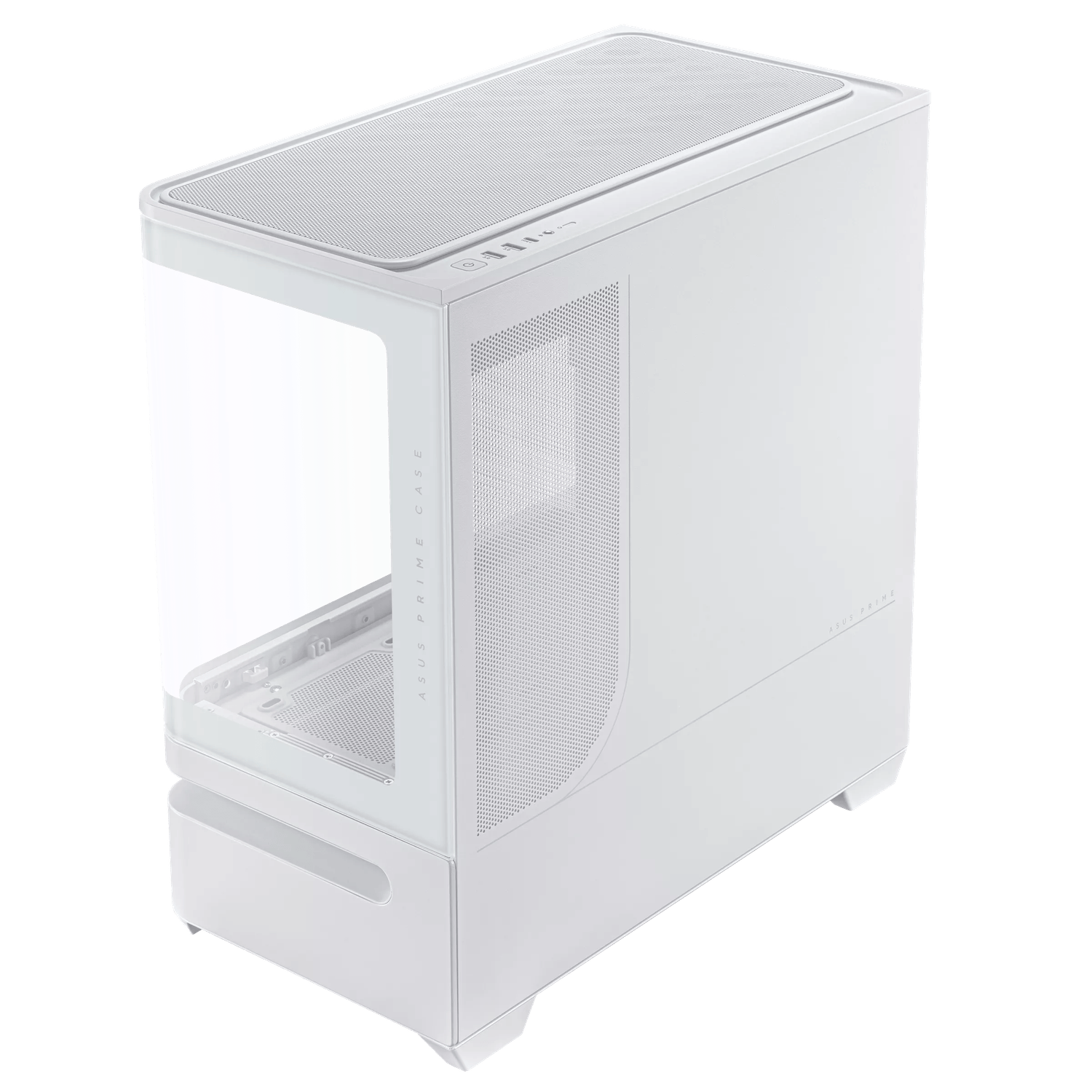 ASUS Prime AP202 ARGB mATX White Chassis - Image 3