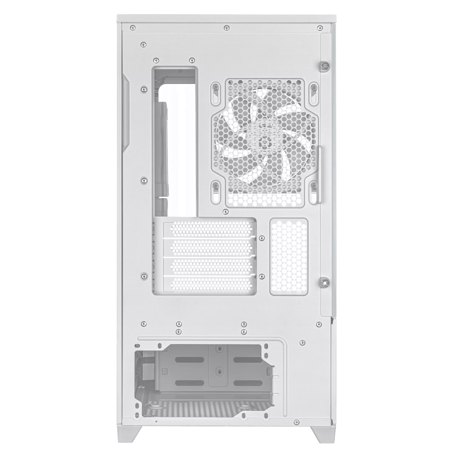 ASUS Prime AP202 ARGB mATX White Chassis - Image 6