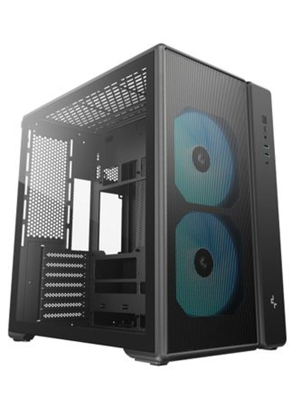 DeepCool CG590 Mesh 2F ATX ARGB Gaming Chassis - Black