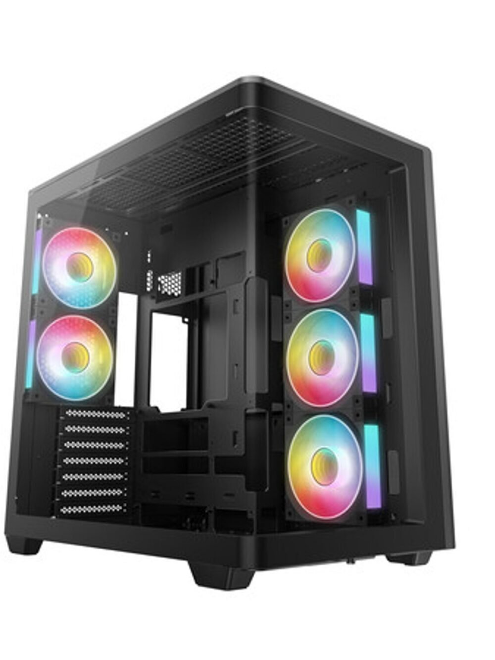 DeepCool CG590U 5F ATX ARGB Gaming Chassis - Black