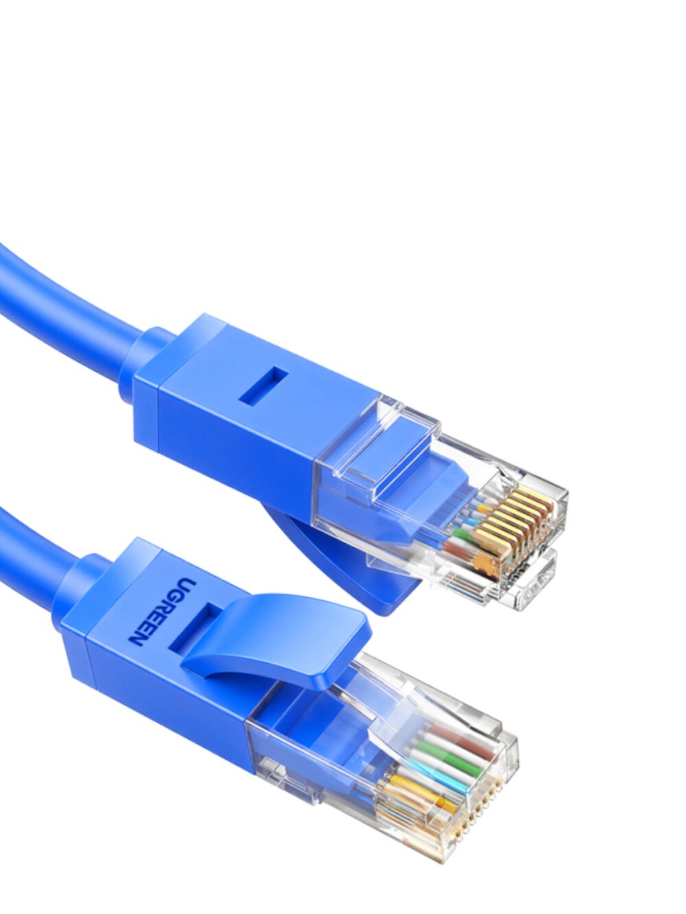 UGREEN Cat6 UTP Flat Ethernet Blue Cable - 1 Metre