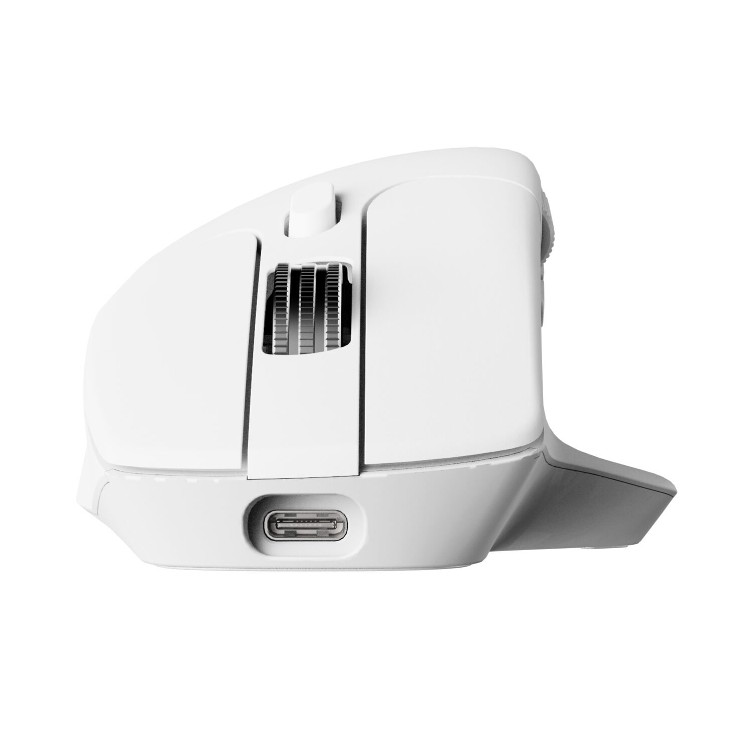 Keychron M6S-A24 PixArt 3950 8K 30000DPI Wireless Mouse (BT/2.4GHz/Wired) - White - Image 4