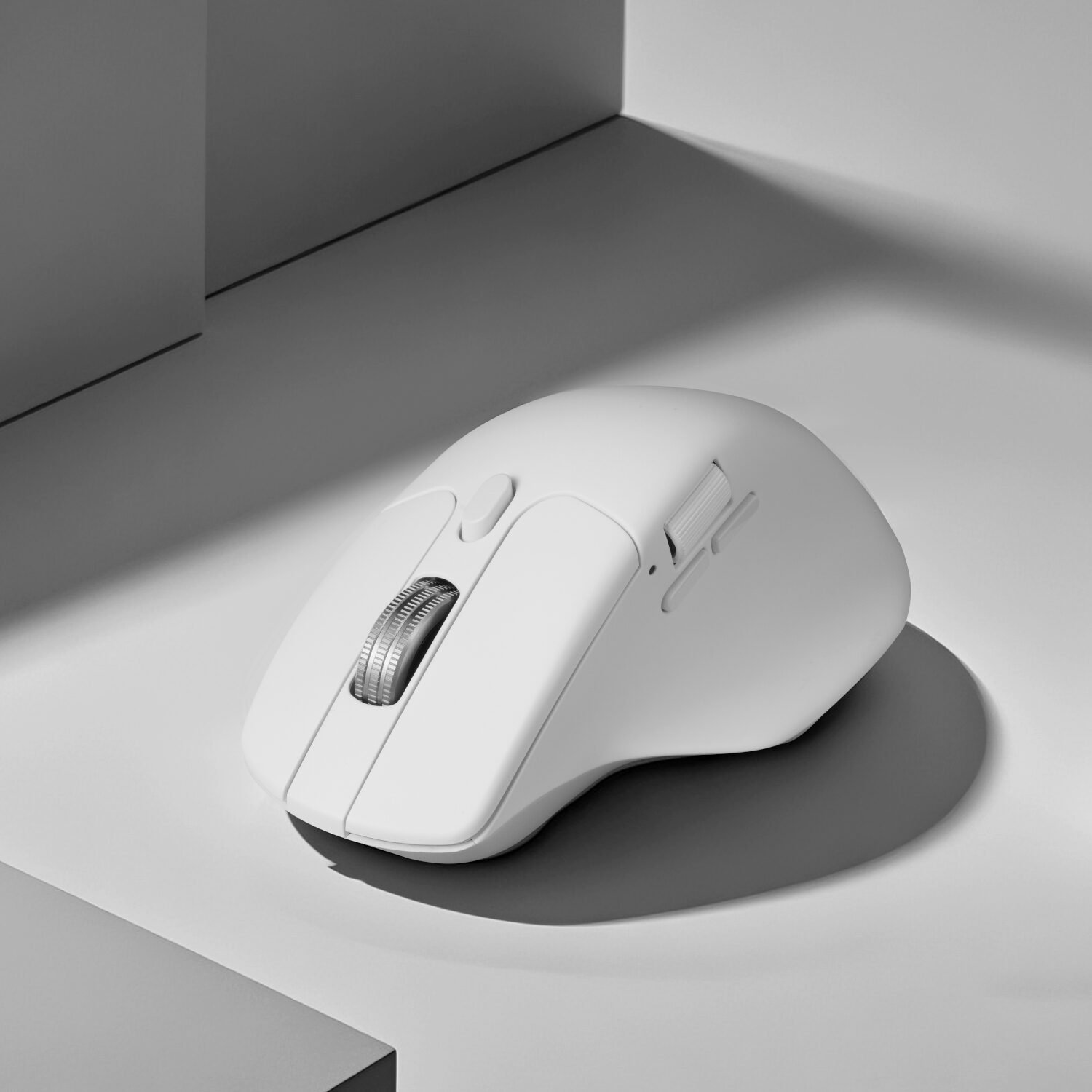 Keychron M6S-A24 PixArt 3950 8K 30000DPI Wireless Mouse (BT/2.4GHz/Wired) - White - Image 6