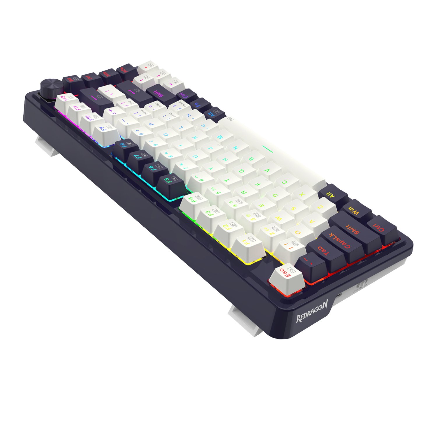 Redragon UCAL K673 PRO Mechanical Wireless Gaming Keyboard - Black - Image 6