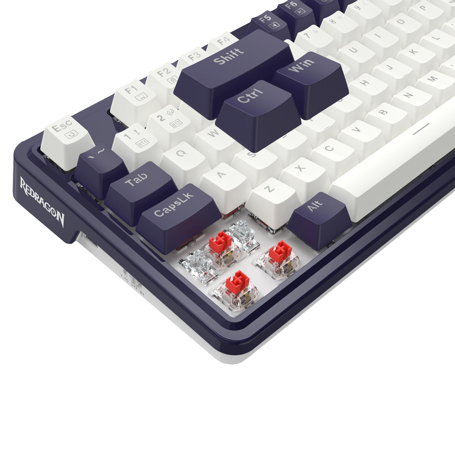 Redragon UCAL K673 PRO Mechanical Wireless Gaming Keyboard - Black - Image 9