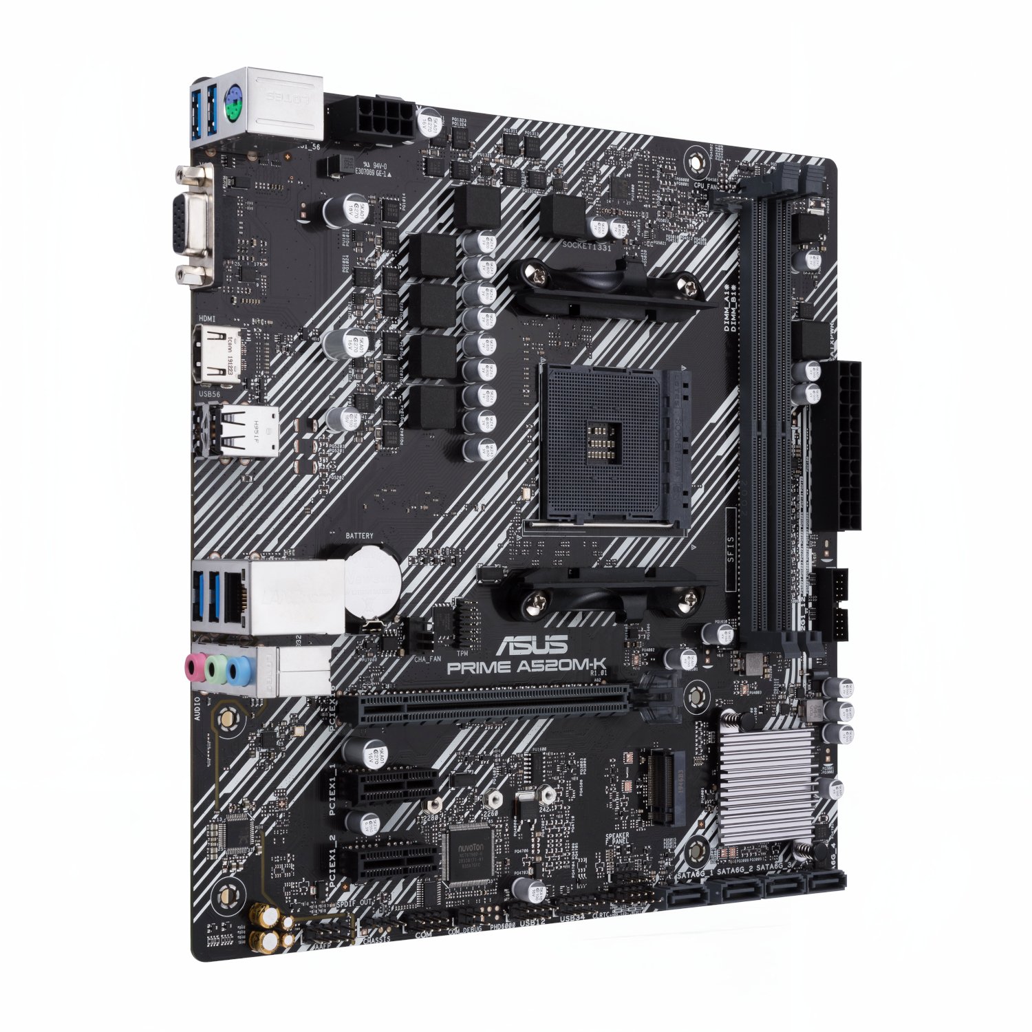 PCBuilder AMD Ryzen 5 3400G HOME MASTER Windows 11 Desktop PC - Image 3