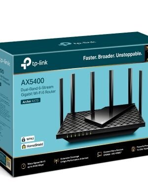 TP Link AX5400 Dual Band Gigabit WiFi 6 Router