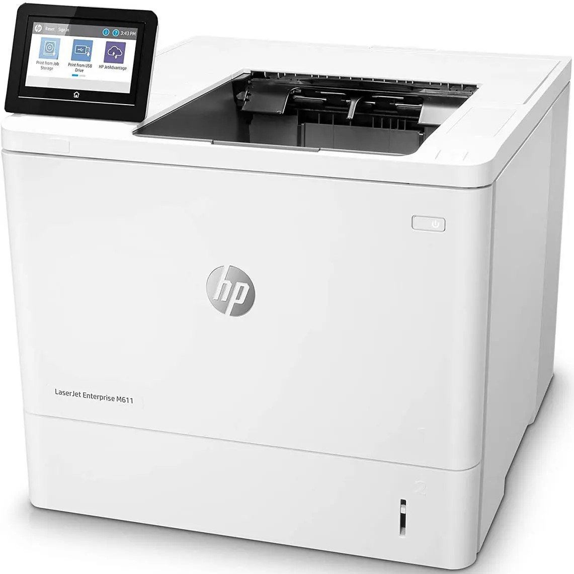 HP LaserJet Enterprise M611dn Mono Laser Printer - Image 2