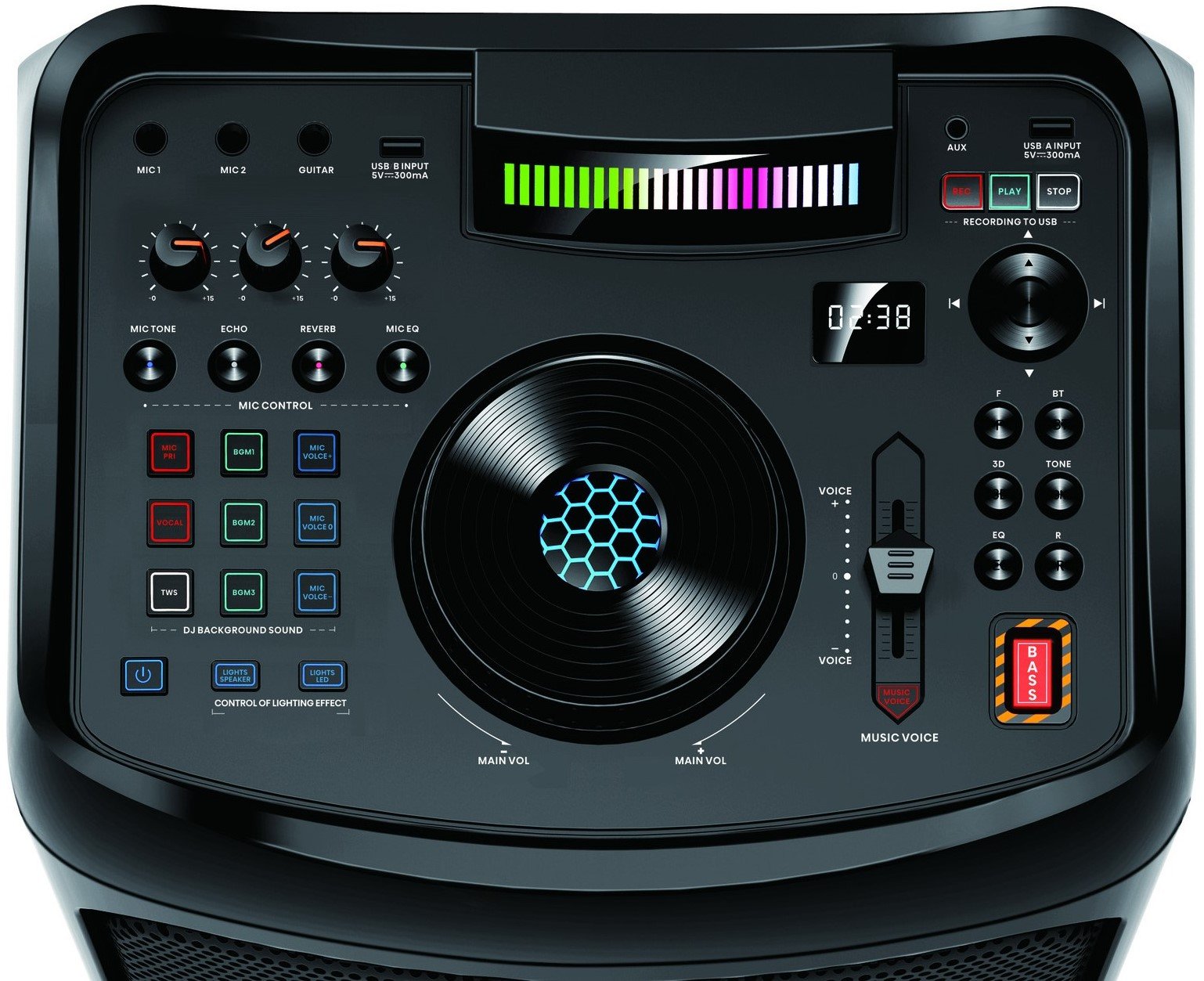 Hisense HP300 DJ Bluetooth Party Speaker - Image 4