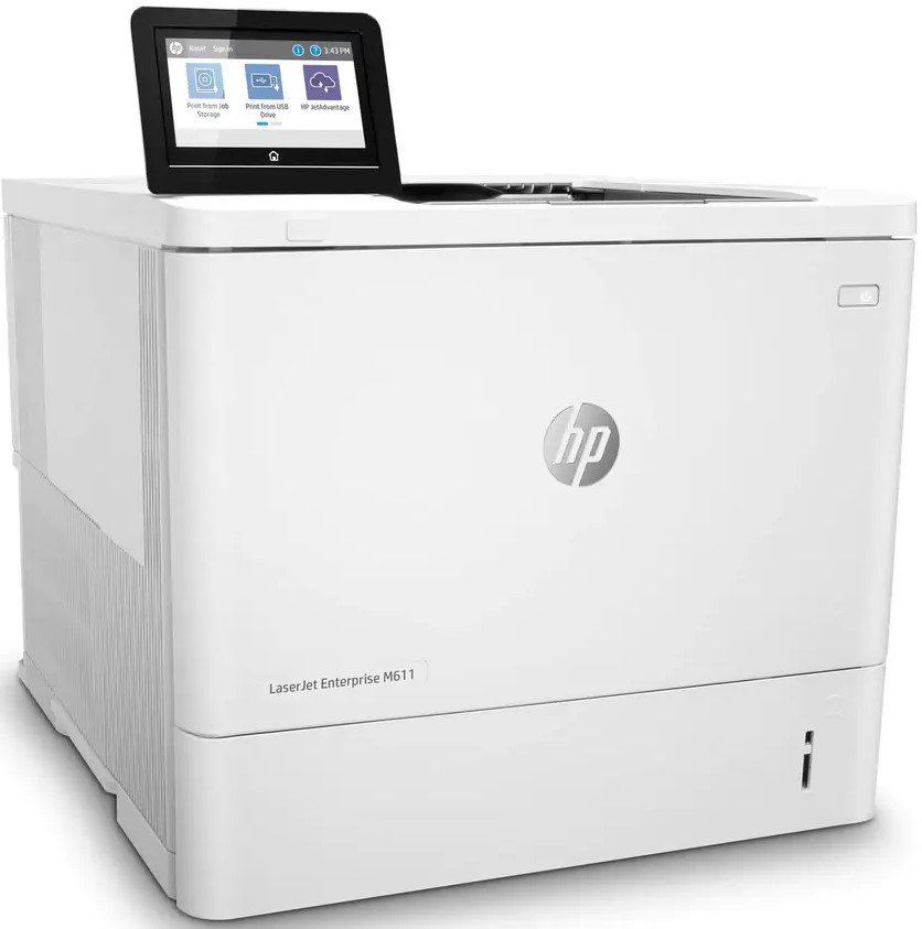 HP LaserJet Enterprise M611dn Mono Laser Printer - Image 3