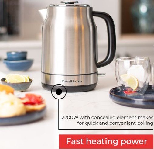 Russell Hobbs 1.7 Litres Cordless Stainless Steel Kettle - Image 3