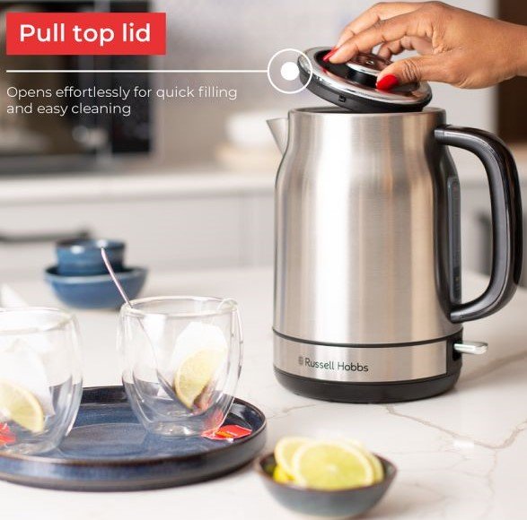 Russell Hobbs 1.7 Litres Cordless Stainless Steel Kettle - Image 5