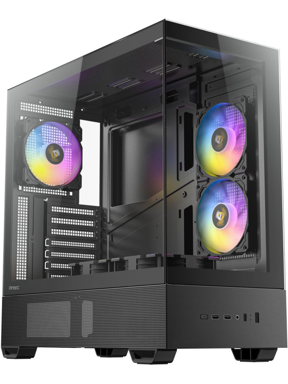 Antec CX705 ARGB ATX Mid-Tower Gaming Chassis - Black