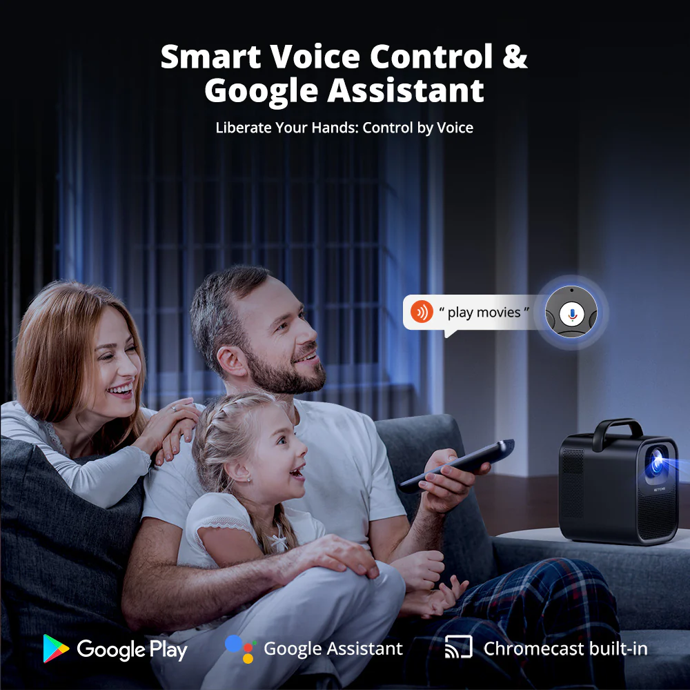 ETOE Seal Pro Google TV Home Cinema Projector with Netflix - Image 10