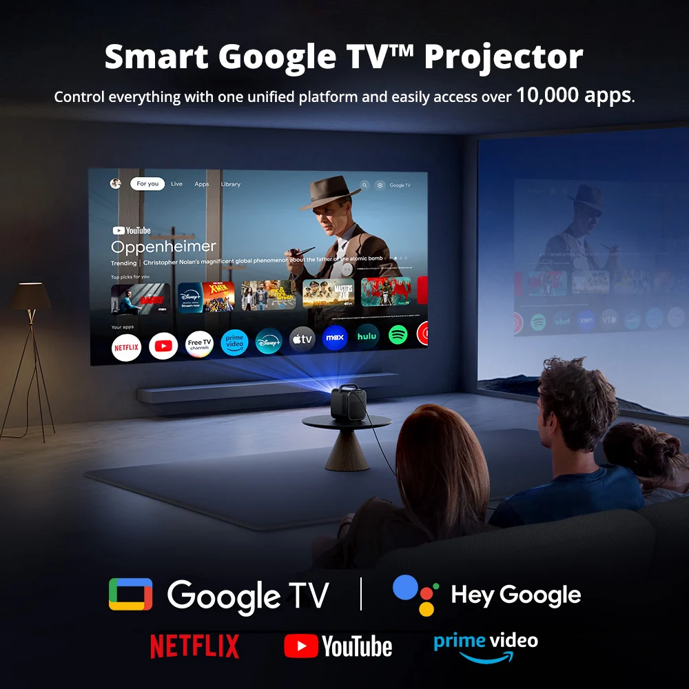 ETOE Seal Pro Google TV Home Cinema Projector with Netflix - Image 9