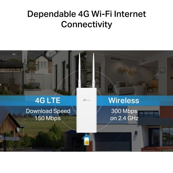 TP Link 4G 300Mbps WiFi Outdoor Router - Image 7