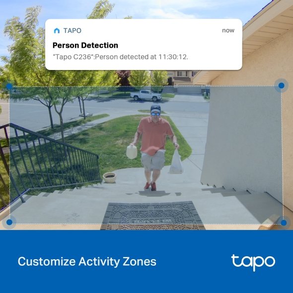 TP-Link Tapo C236 3K Pan/Tilt Security Wi-Fi Camer - Image 11