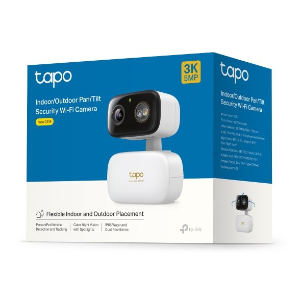 TP-Link Tapo C236 3K Pan/Tilt Security Wi-Fi Camer - Image 17