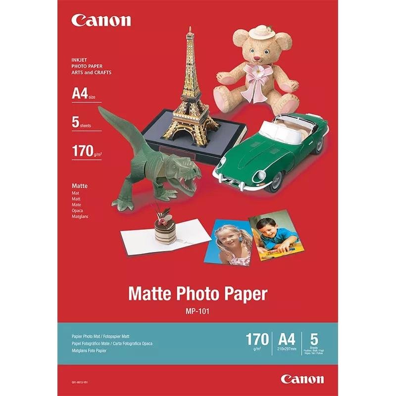 Canon Matte Photo Paper MP-101 - 5 Sheets