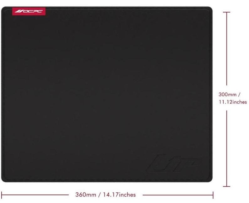 OCPC LTR GAMING MOUSEPAD-(M) BLACK - Image 2