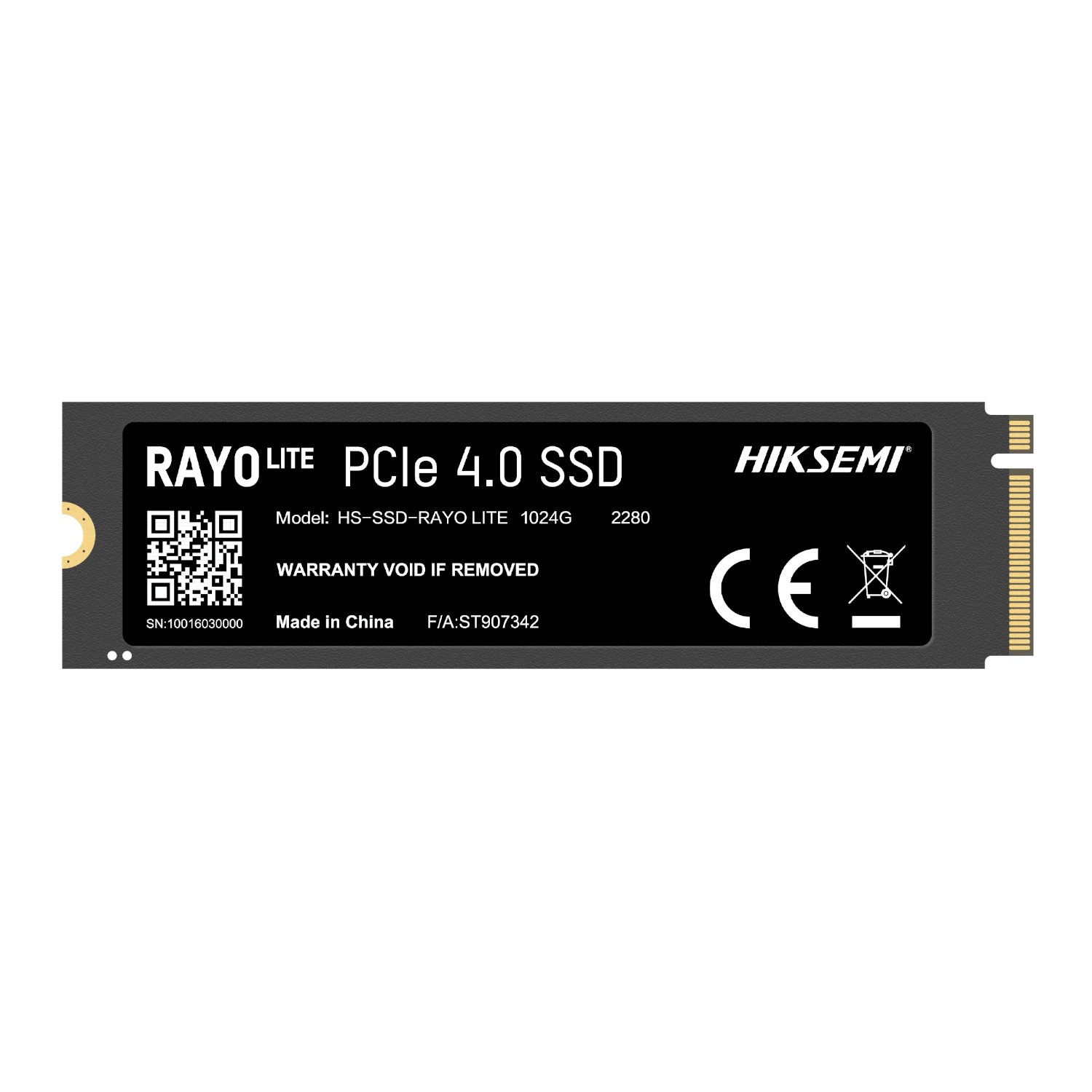 Hiksemi Rayo Lite 1TB Gen4 M.2 NVMe 3D NAND SSD - Image 3