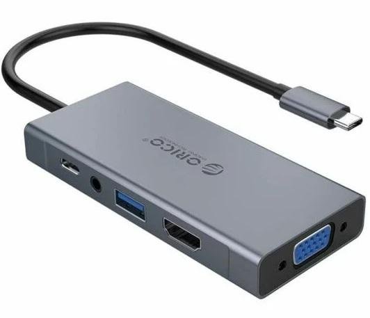 ORICO 5-IN-1 | HDMI | USB3.0| VGA| TYPE-C DOCK