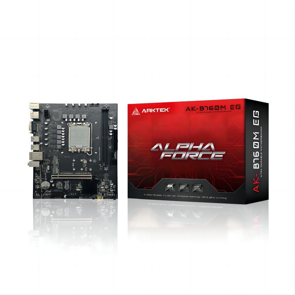 ARKTEK AK-B760M EG LGA 1700 DDR5 -Micro-ATX Motherboard