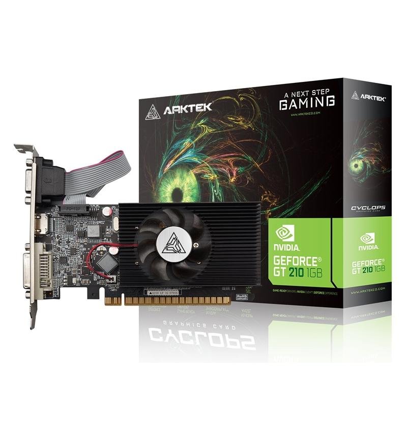 ARKTEK GT210 1GB DDR3 64-BIT HDMI / DVI / VGA