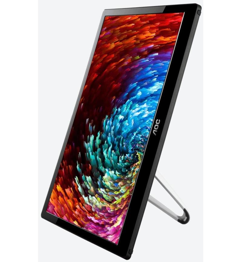 AOC | E1659FWU | USB 3.0 | 15.6" | Portable LED Screen - Image 2