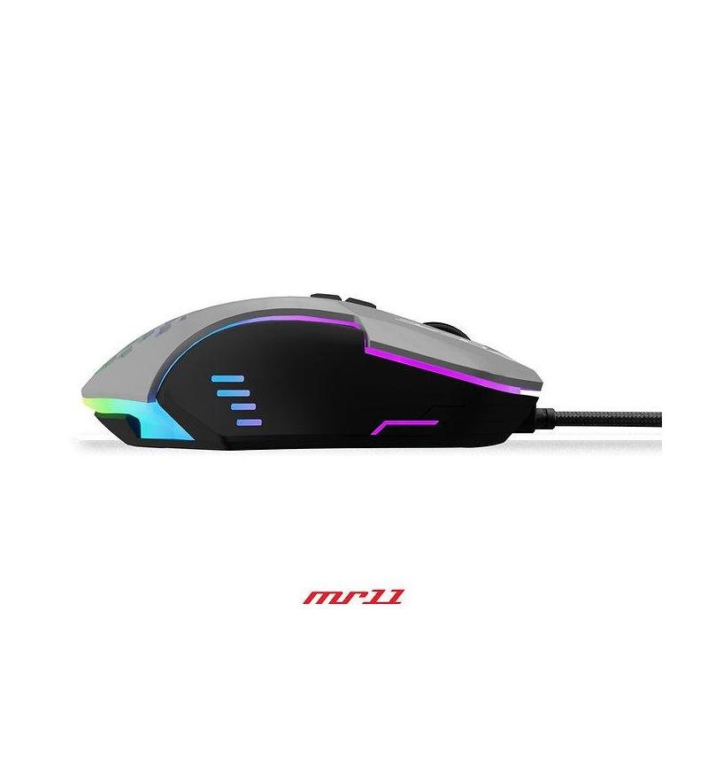 OCPC MR11 RGB Wired Gaming Mouse 7200 DPI Grey - Image 6