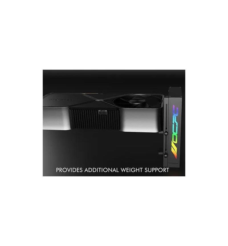 OCPC Pole P1 Graphics Card Cool Holder - BLACK - Image 5