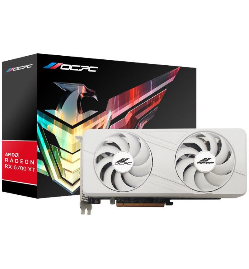 OCPC-GAMINGRX 6700 XT 12GB GDDR6 XK WHITE