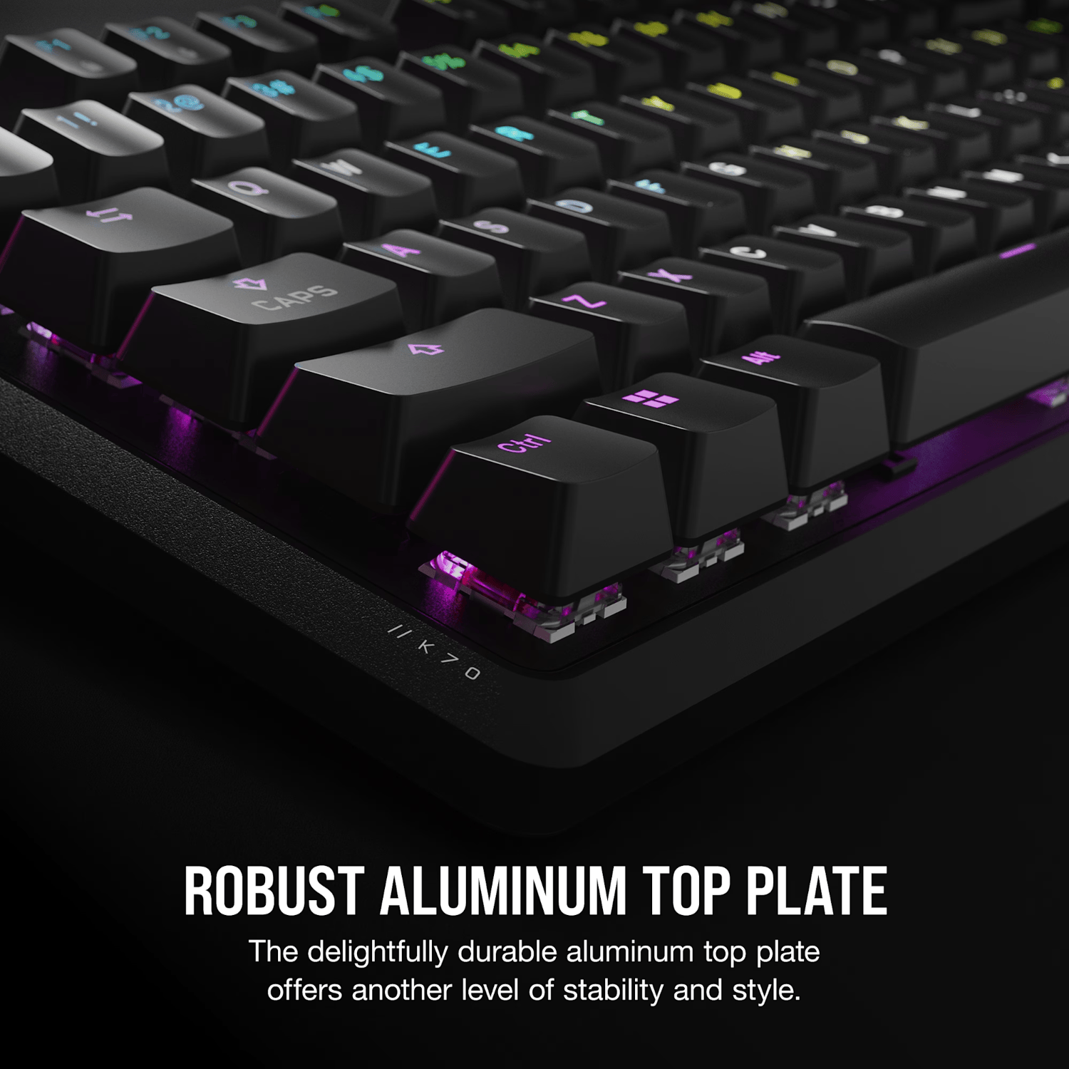 Corsair K70 CORE RGB Mechanical Gaming Keyboard - Black - Image 3