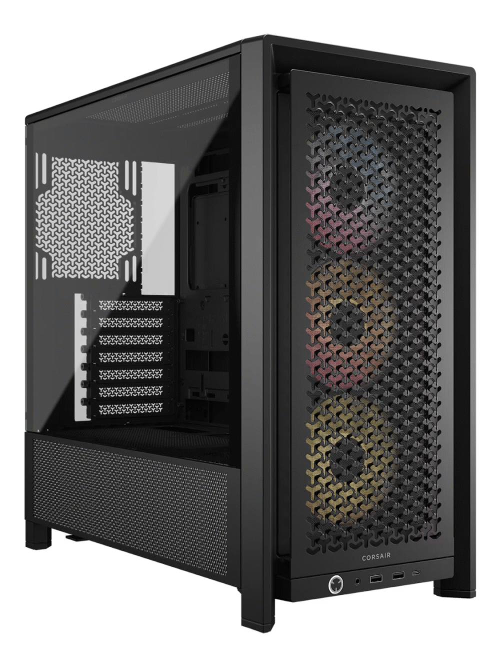 Corsair FRAME 4000D RS ARGB Modular Mid-Tower PC Case - Black