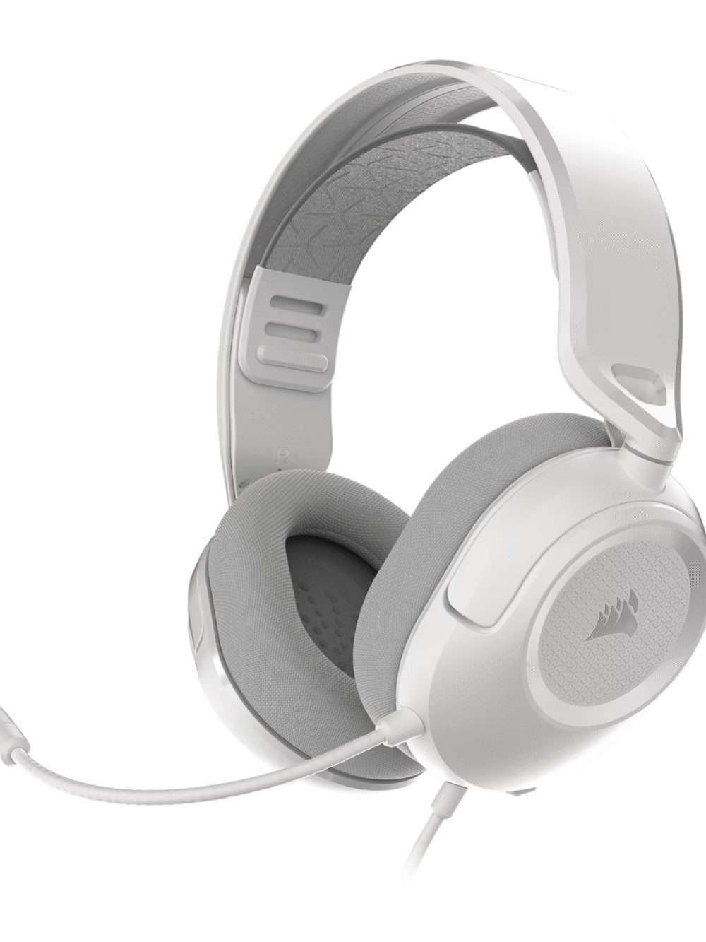 Corsair HS35 v3 Wired Gaming Headset - White