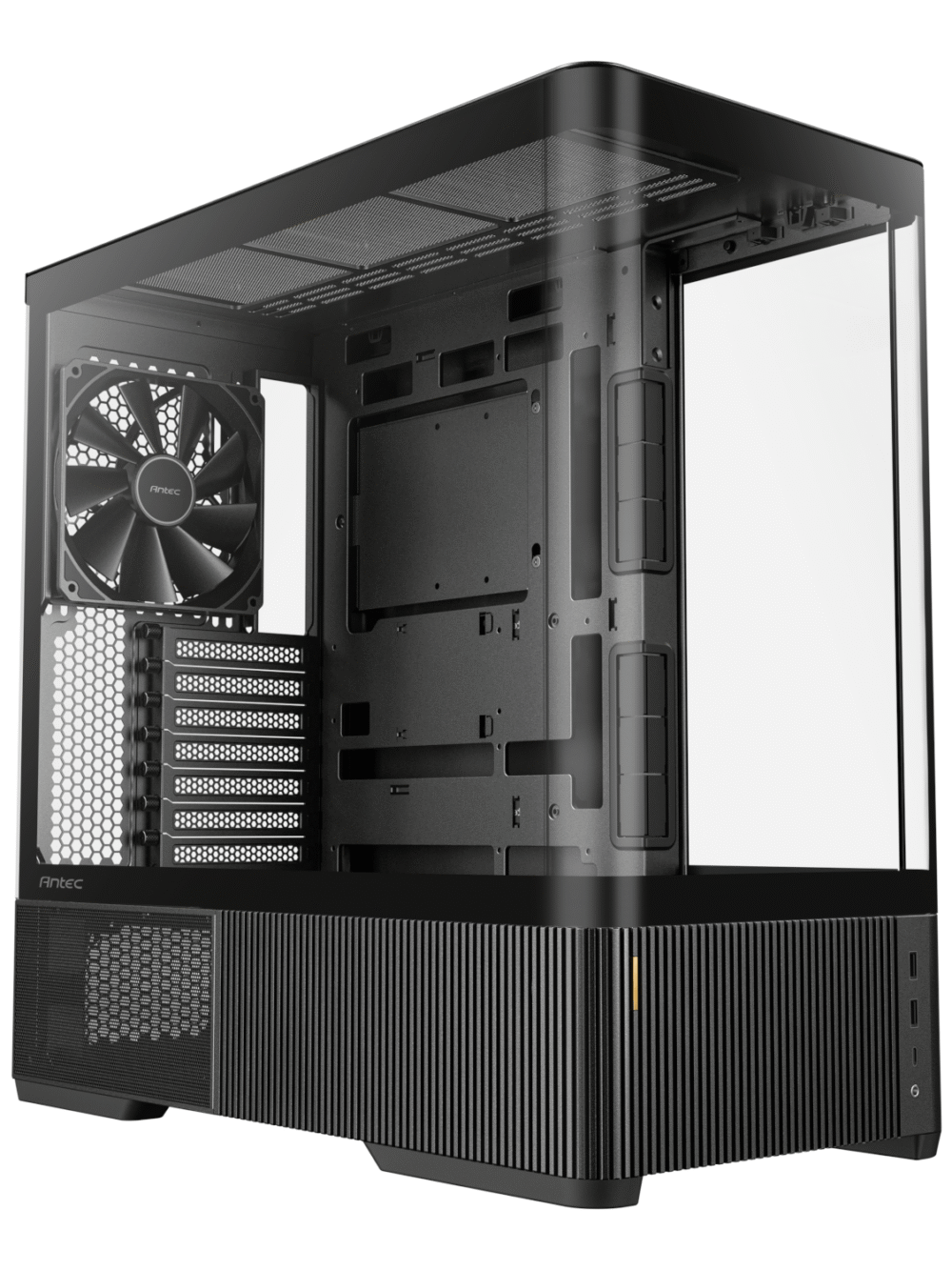 Antec C6 CURVED AIR ATX | Micro-ATX | ITX Mid-Tower Gaming Chassis - Black