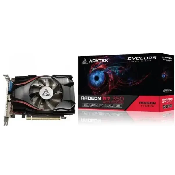 Arktek AMD Radeon R7 350 | 4GB GDDR5 | Graphics Card