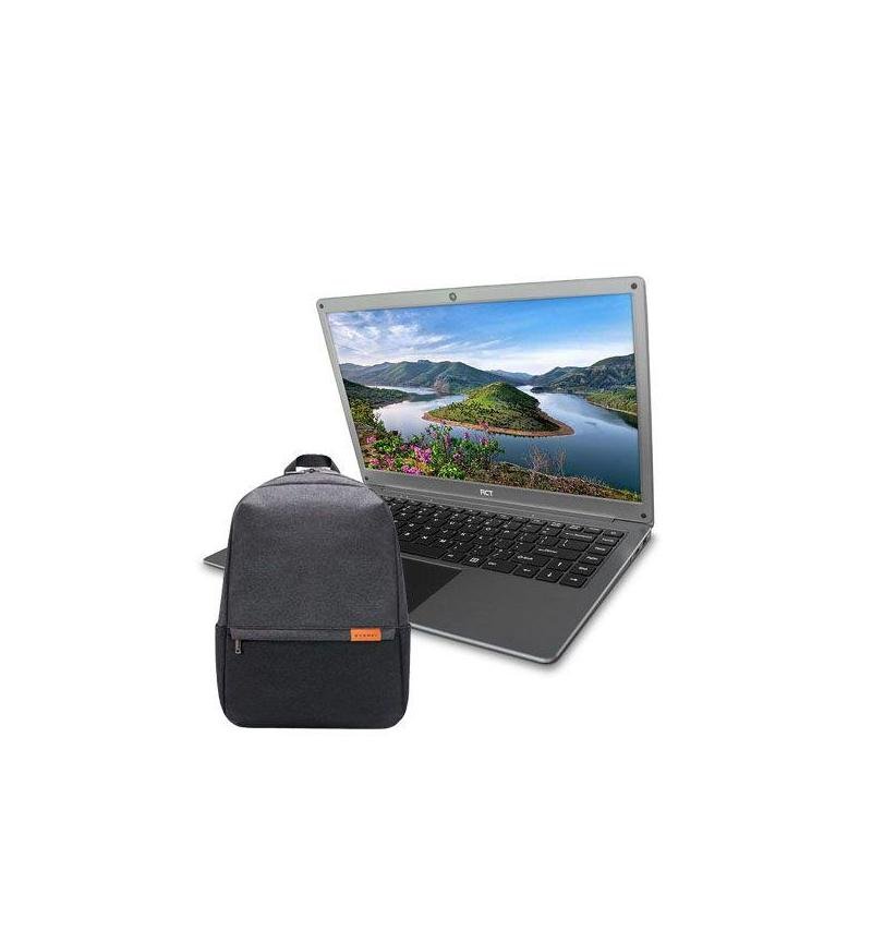 RCT ZEA2 Celeron N3350 4GB 14" HD Notebook + Laptop Backpack Bundle